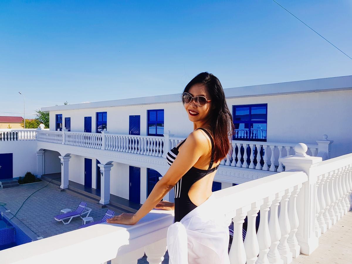 Hotel Del Mare Kapčagaj Exteriér fotografie